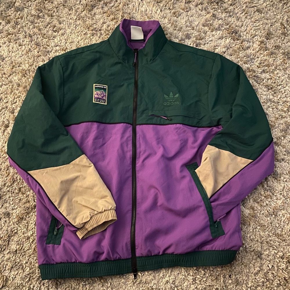 Adidas adiplore; full zip jacket.